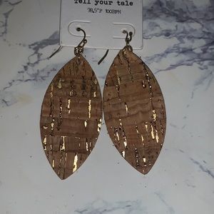 Trendy vintage style earrings